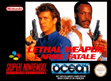 Lethal Weapon (Europe) box cover front